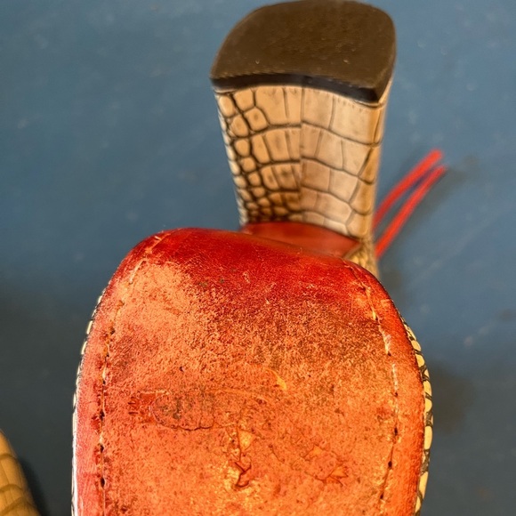 Freebird Joey bootie boot size 8 snake skin ankle trendy - Picture 5 of 6